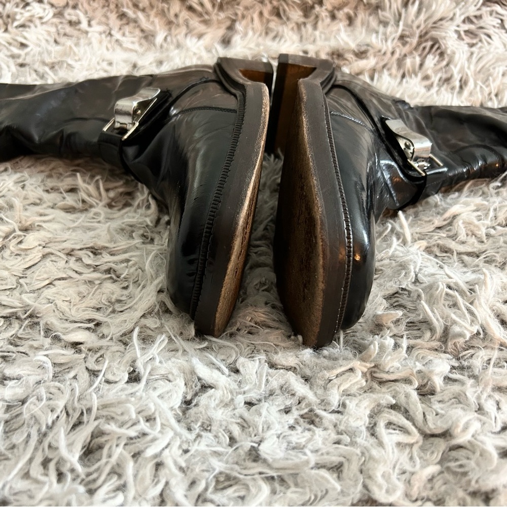 CESARE PACIOTTI HEROES' RARE BOOTS LEATHER MADE IN ITALY, US 9, UK 8 - Picture 12 of 16
